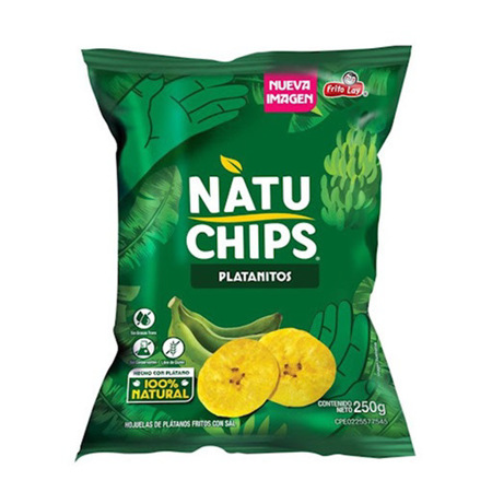 Imagen de Platanito Natuchips Natural 250g