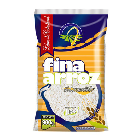 Imagen de Arroz Blanco Fina Arroz 900g.