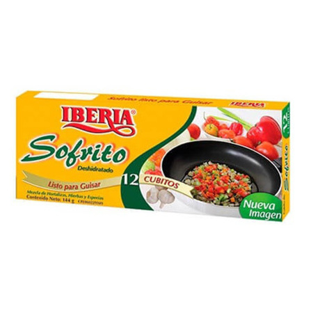 Imagen de Caldo De Sofrito Iberia (12 Unidades).