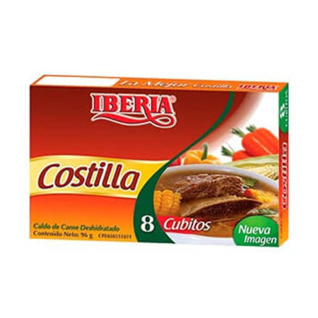 Imagen de Caldo De Costilla Iberia (8 Unidades).