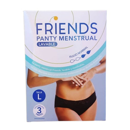 Imagen de Panty Menstrual Friends Talla L 3 Und