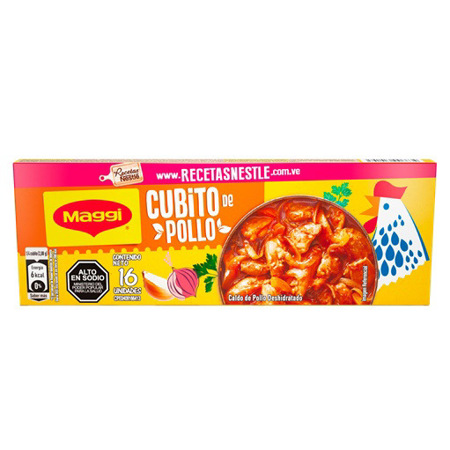 Imagen de Caldo De Pollo Maggi 184 Gr 16 Und