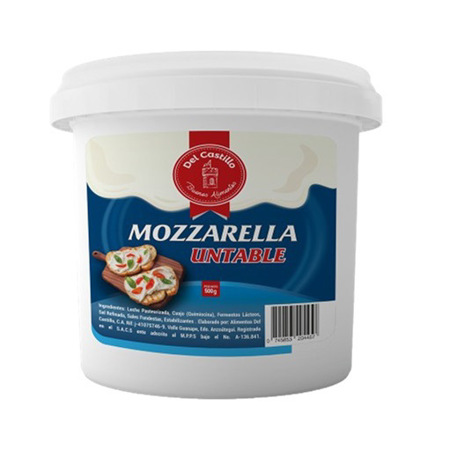 Imagen de Queso Mozzarella Untable Del Castillo 500g