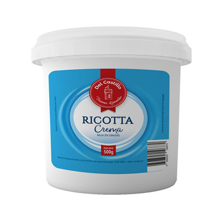 Imagen de Queso Ricotta Crema Del Castillo 500g
