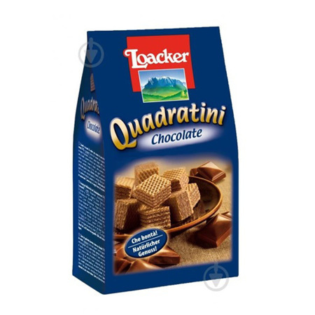 Imagen de Galleta Wafer Lindt Quadratini Chocolate 125g