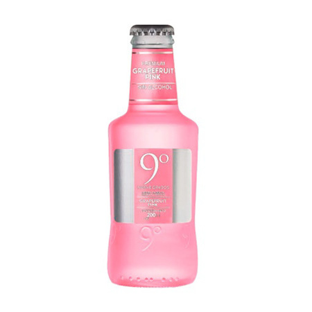 Imagen de Bebida Gasificada  Grapefruit Pink Nueve Grados 200ml