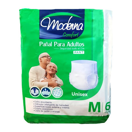 Imagen de Pañal Adulto Moderna Comfort  Pant M 6und