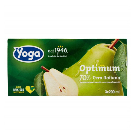 Imagen de Jugo De Pera Yoga Optimun 200ml 3und