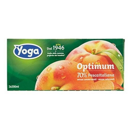 Imagen de Jugo De Durazno Yoga Optimun 200ml 3und