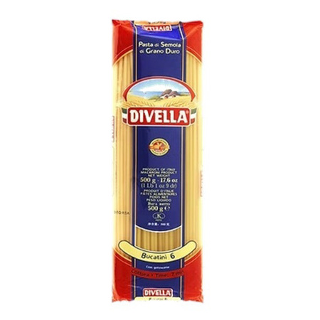 Imagen de Pasta Bucatini Divella 500g