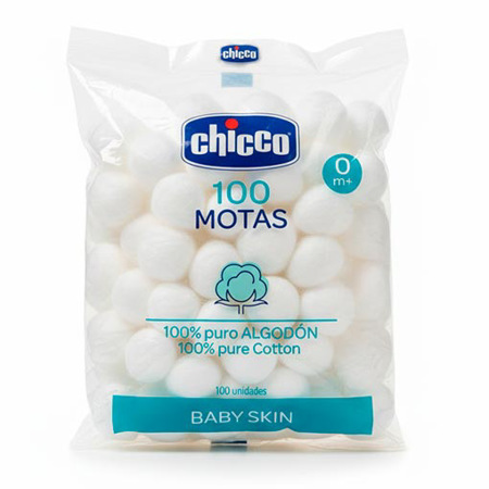Imagen de Algodón Chicco Motas 100 Und