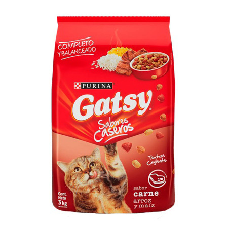 Imagen de Alimento Para Gato Gatsy Carne Arroz Y Maíz 3