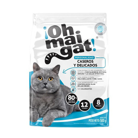 Imagen de Alimento Para Gato Ohmaigat 500g