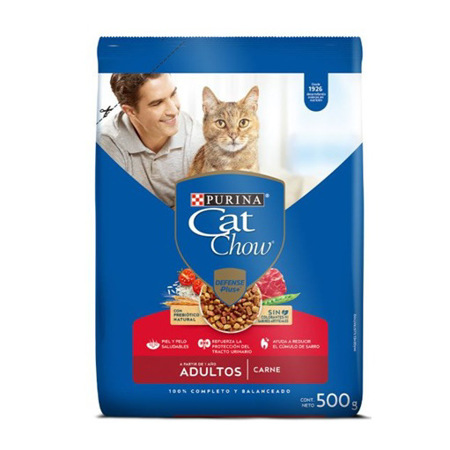 Imagen de Alimento Para Gato Catchow Adulto Carne 500g