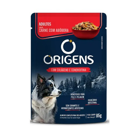 Imagen de Alimento Para Perro Origens Carne Con Calabaza 85g