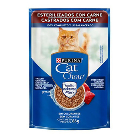 Imagen de Alimento Para Gato Dog Chow Esterilizado Carne 85g
