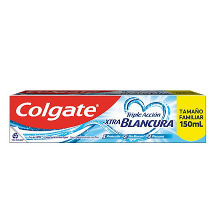 Imagen de Crema Dental Triple Acción Extra Blancura Colgate 150ml