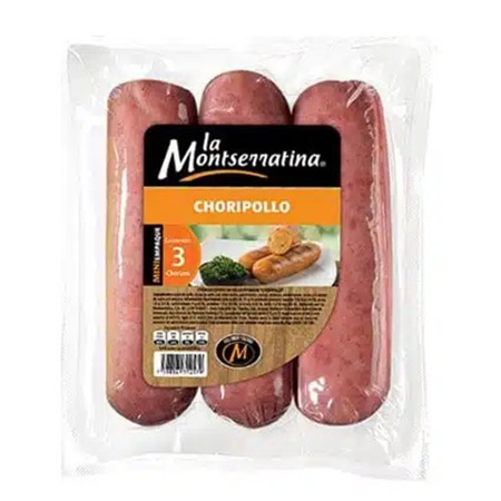 Imagen de Chorizo De Pollo La Montserratina 3 Und