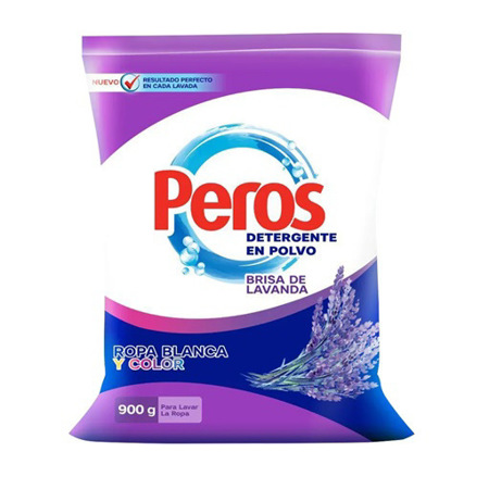 Imagen de Detergente en Polvo Peros Lavanda 900gr