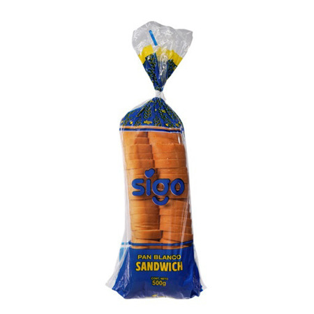 Imagen de Pan Sándwich Pequeño Rebanado Sigo (1 Unidad).