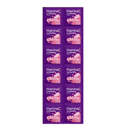 Imagen de Vitamina C Tableta Masticable Chicle 500mg X10