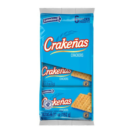 Imagen de Galleta Cracker Crakeñas 192g