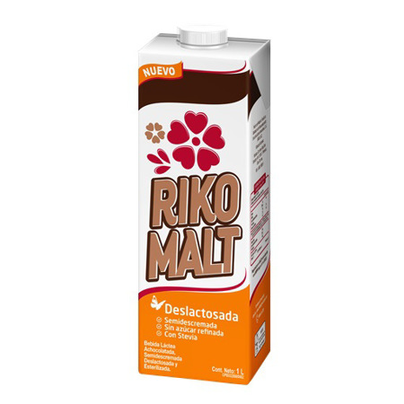 Imagen de Bebida Achocolatada Riko Malt Deslactosada 1l