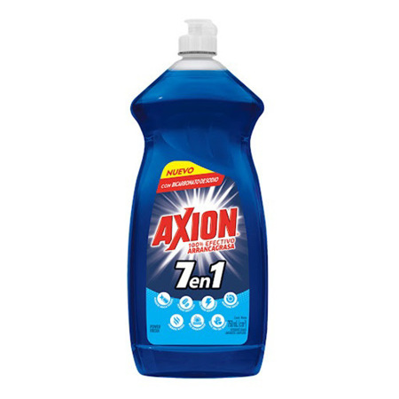 Imagen de Lavaplatos Liquido Axion Blue 7 En 1 750ml
