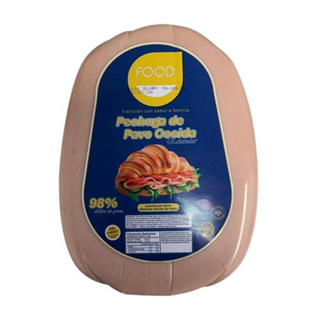 Imagen de Pechuga de Pavo Estándar Food 250g