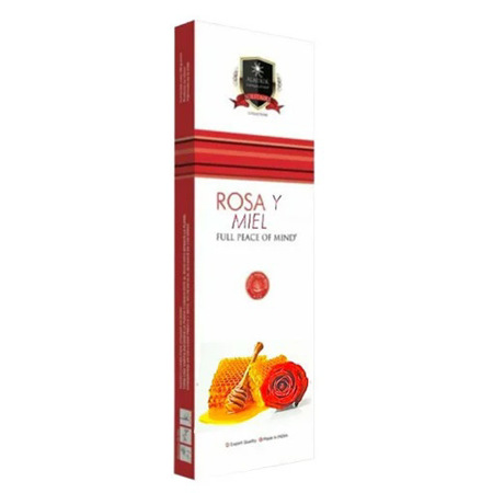 Imagen de Incienso Alaukik Rosa Miel 30g