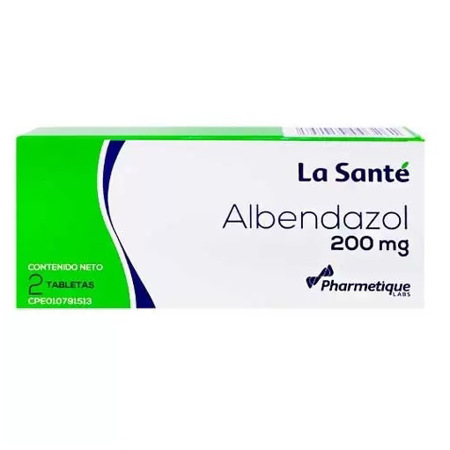 Imagen de Albendazol Tab 200mg X 2 Elter