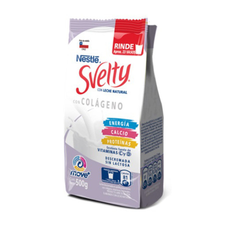 Imagen de Leche Descremada Deslactosada Svelty Colágeno 400g