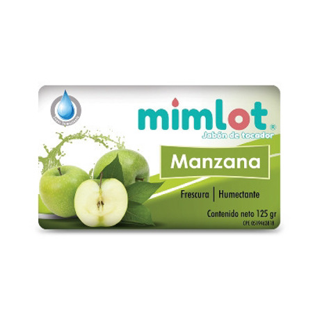 Imagen de Jabón Barra Mimlot Manzana 125g 1 Und