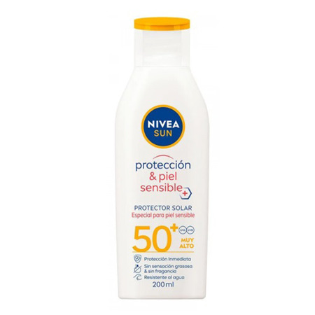 Imagen de Protector Solar Nivea Prot&Piel Sensible Fps50 200ml