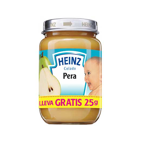 Imagen de Compota De Pera Heinz 186g + 25g