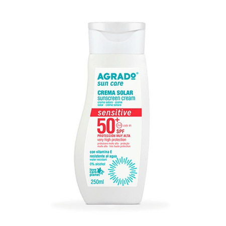Imagen de Protector Solar Agrado Sensitive Spf 50+ 250ml