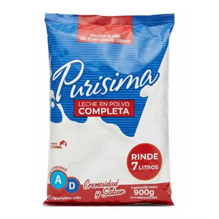 Imagen de Leche Completa Purísima 900g
