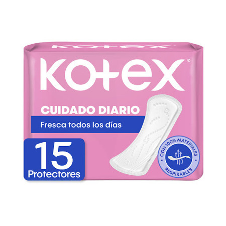 Imagen de Protector Diario Kotex 15 Und.