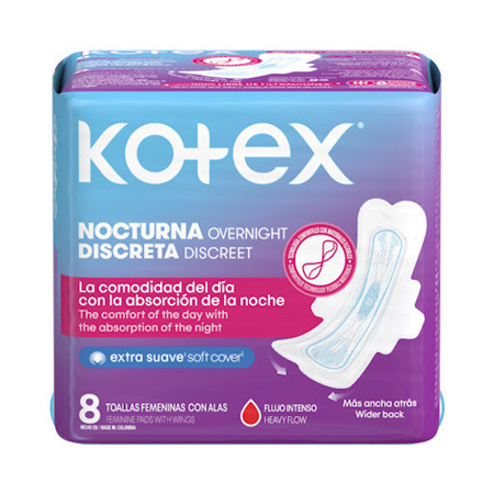 Imagen de Toalla Sanitaria Ultrafina Kotex (8 Unidades).