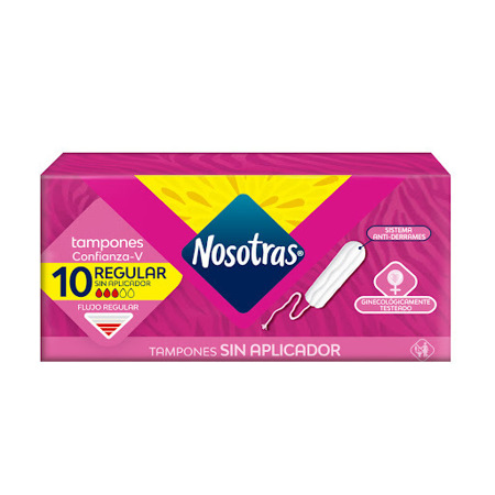 Imagen de Tampón Nosotras Digital Regular 10 Und