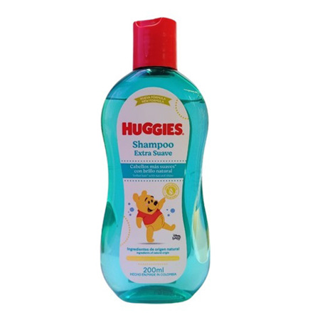 Imagen de Champú Huggies Bebe Extra Suave 200ml