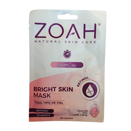 Imagen de Mascarilla Facial Zoah Luminosa Und
