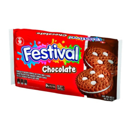 Imagen de Galleta Rellena Festival Chocolate 403g