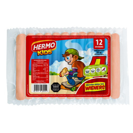 Imagen de Salchicha Hermo Wieners Kids 225g